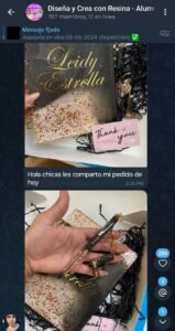 Crea Accesorios con Resina Opinión del curso de Yuly Mar Rivas opinion curso de resina de yuri