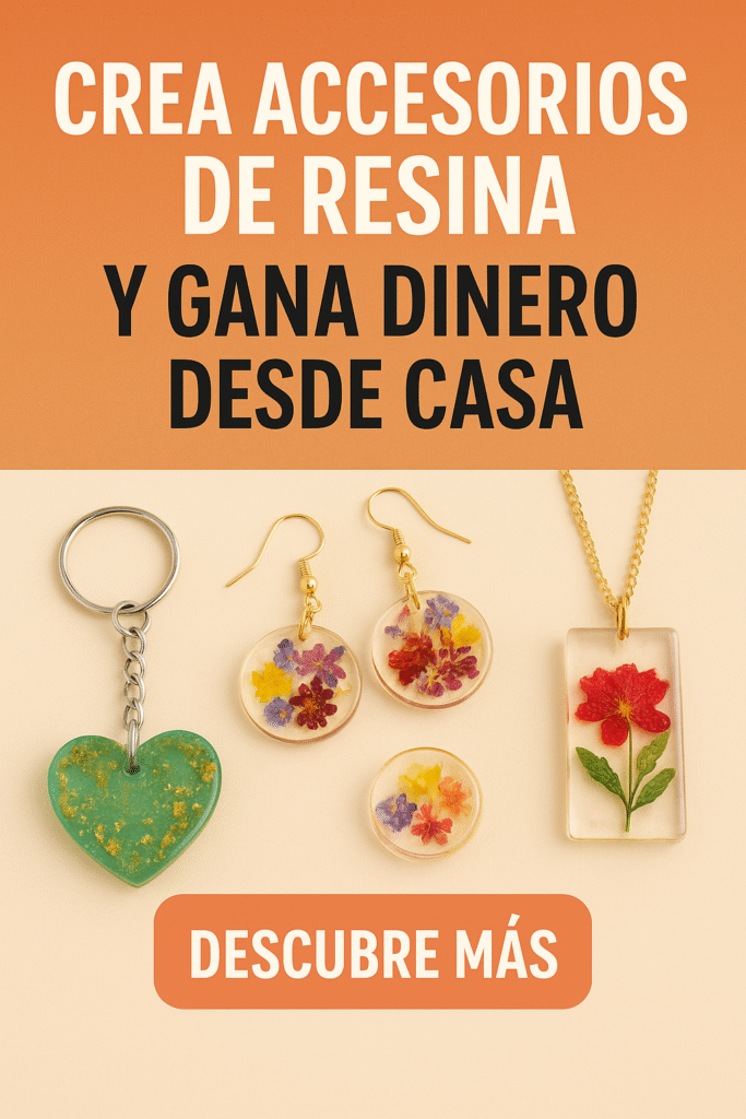 Crear accesorios de resina epoxica: Curso rentable para emprender y ganar dinero desde casa Crear accesorios de resina epoxica: Curso rentable para emprender y ganar dinero desde casa