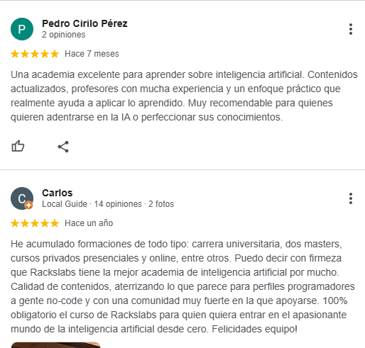 Opinión Completa de Racks Academy: ¿Vale la pena invertir en esta formación en Inteligencia Artificial? racks academy