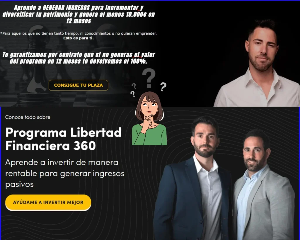 Comparo Libertad Financiera 360 y Game Change según tu situación actual, tus objetivos y tu relación con el dinero para tomar la mejor decision