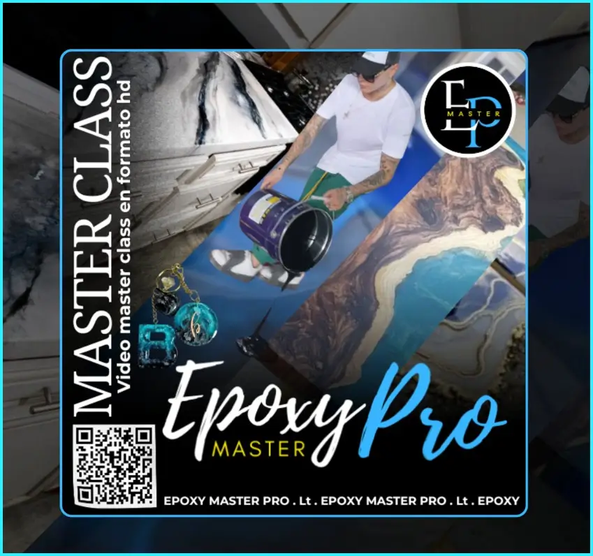 Epoxy Master Pro es el curso online más completo en español sobre resina epóxica,pero vale la pea, opiniones