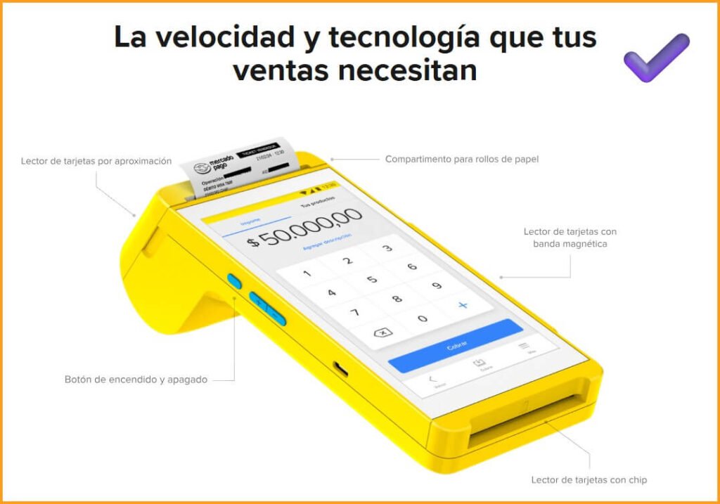 Point smart de mercado pago con descuento, al mejor precio